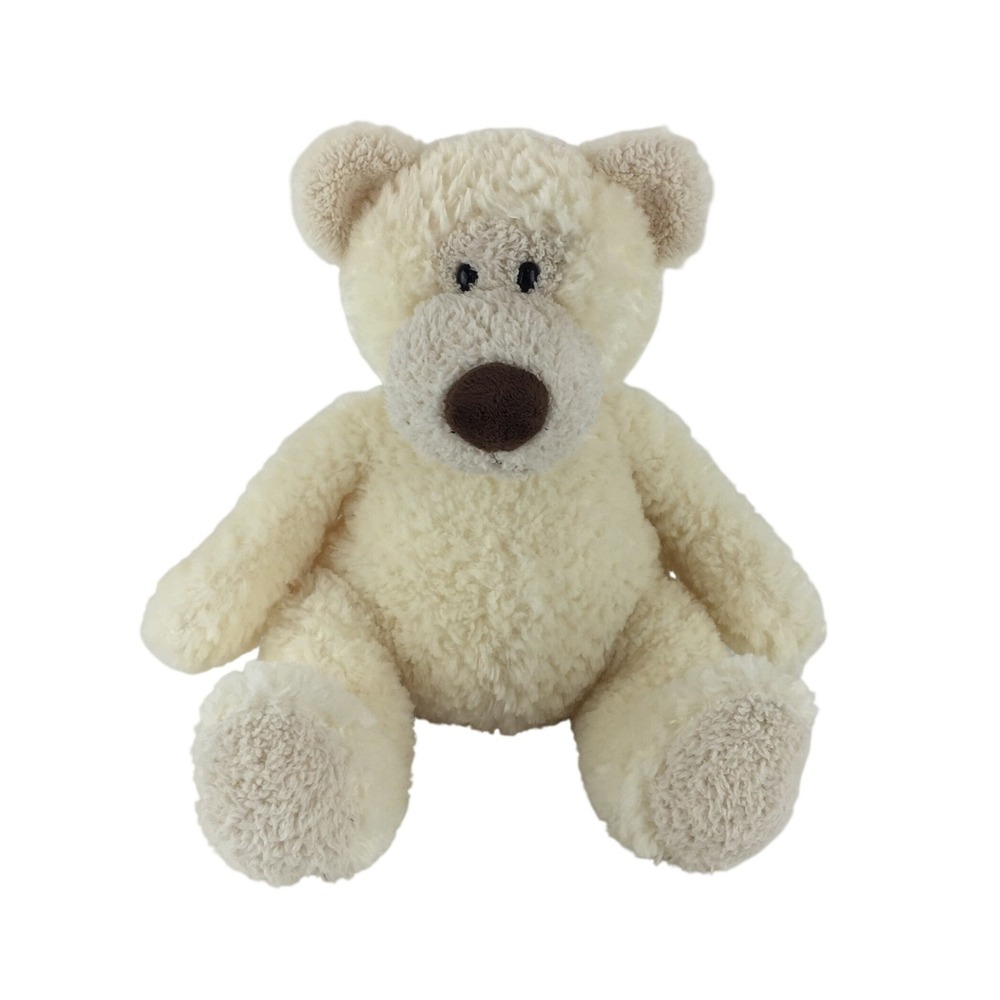 Mary Meyer Teddy Bear 10" Cream Plush Stuffed Animal Toy 6058 Sitting